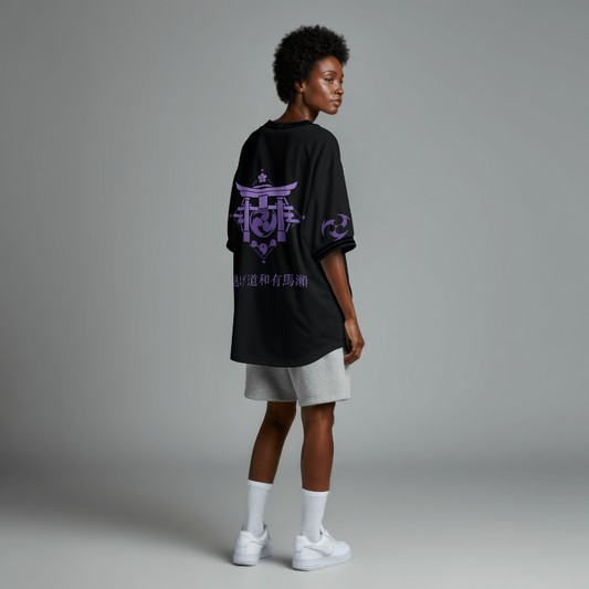 Electro Theme Oversized Tshirt | Genshin Impact | Graphic Tshirt